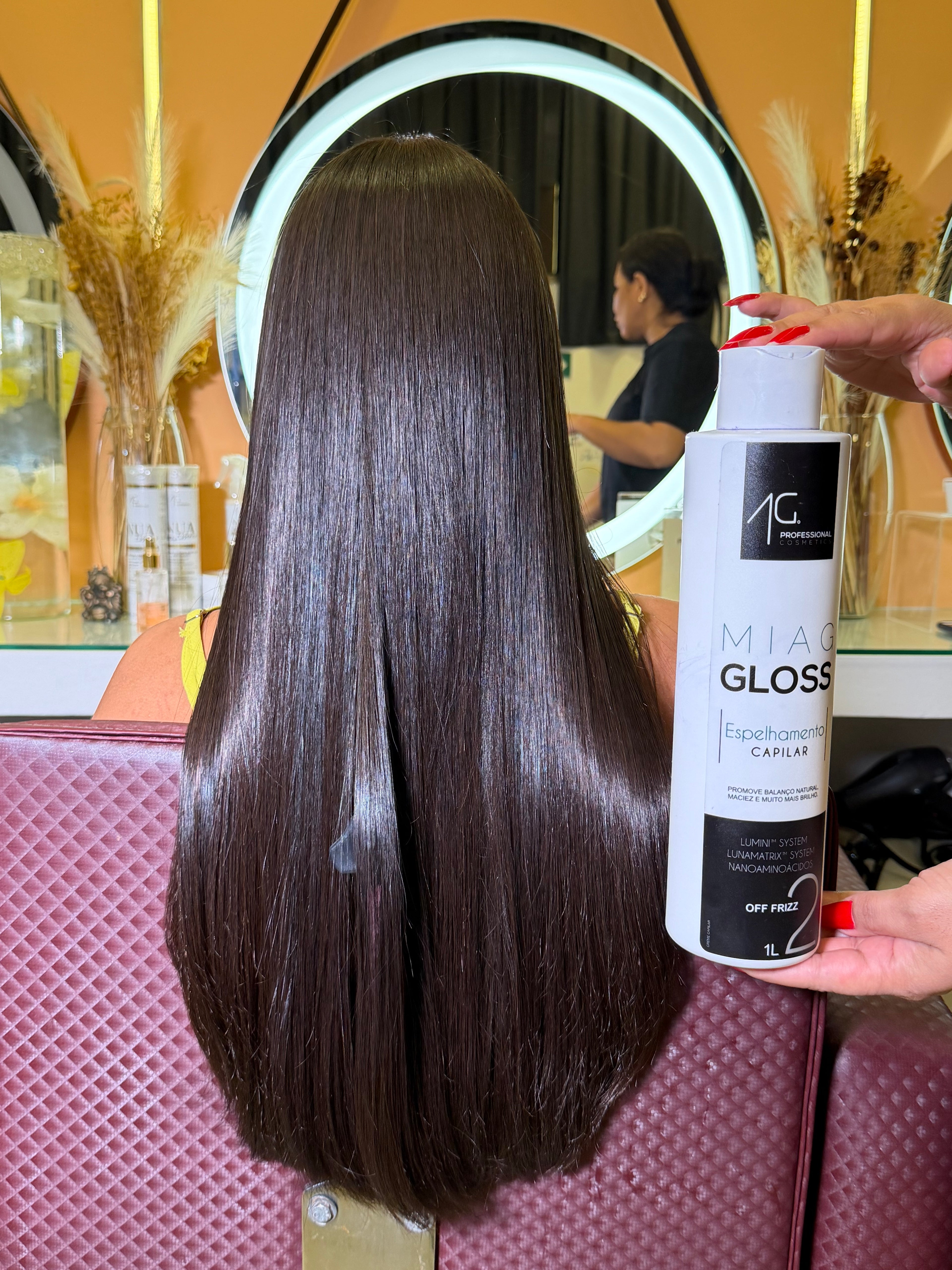 MIAG Gloss – Espelhamento Capilar 2X1L