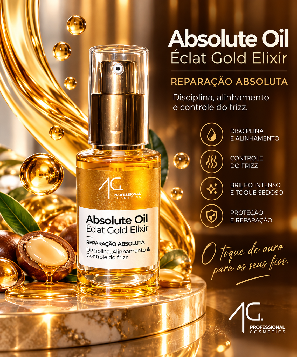 Absolute Oil – Éclat Gold Elixir 30ml