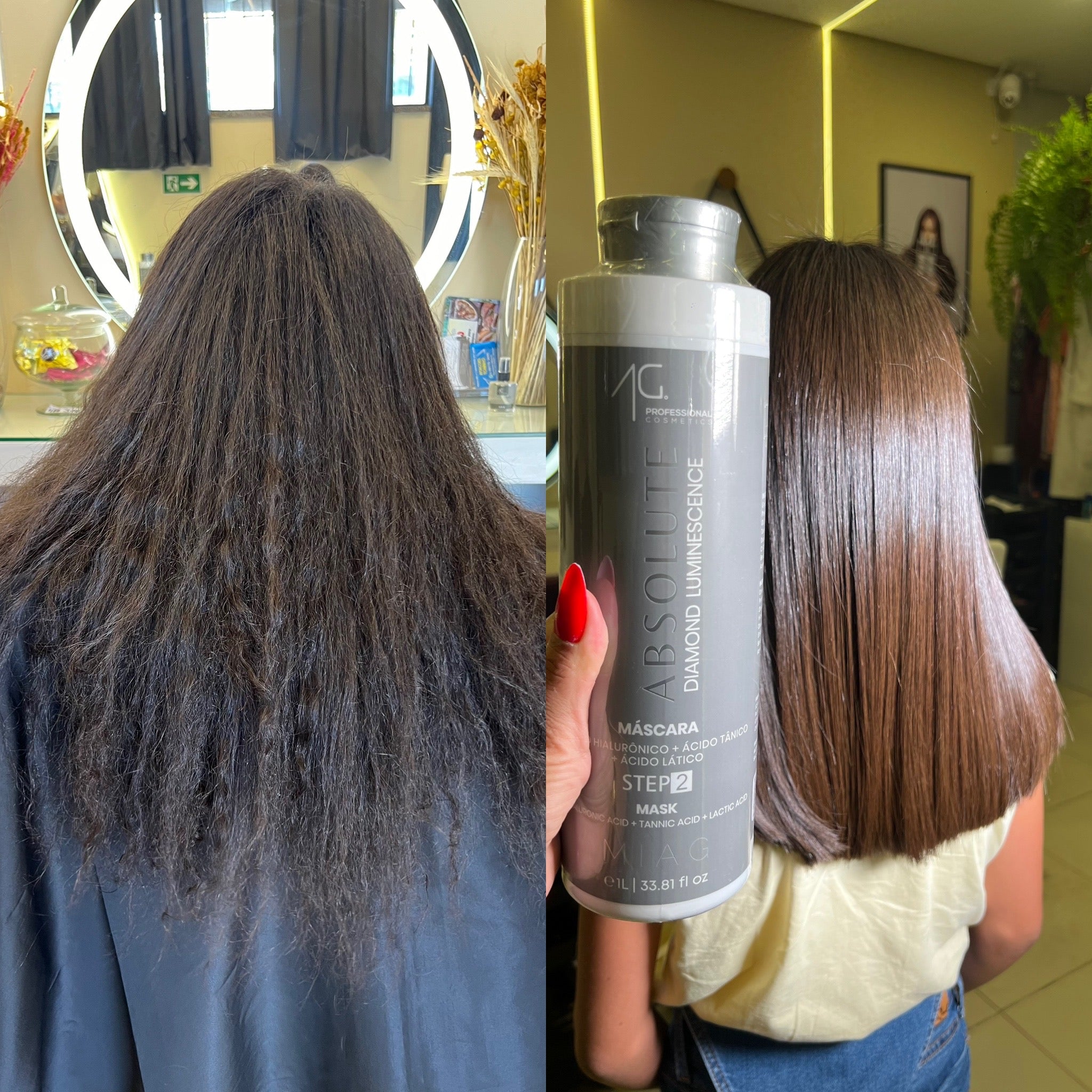 Absolute Alisamento Térmico Zero Desconforto – Sistema Profissional 3x1L