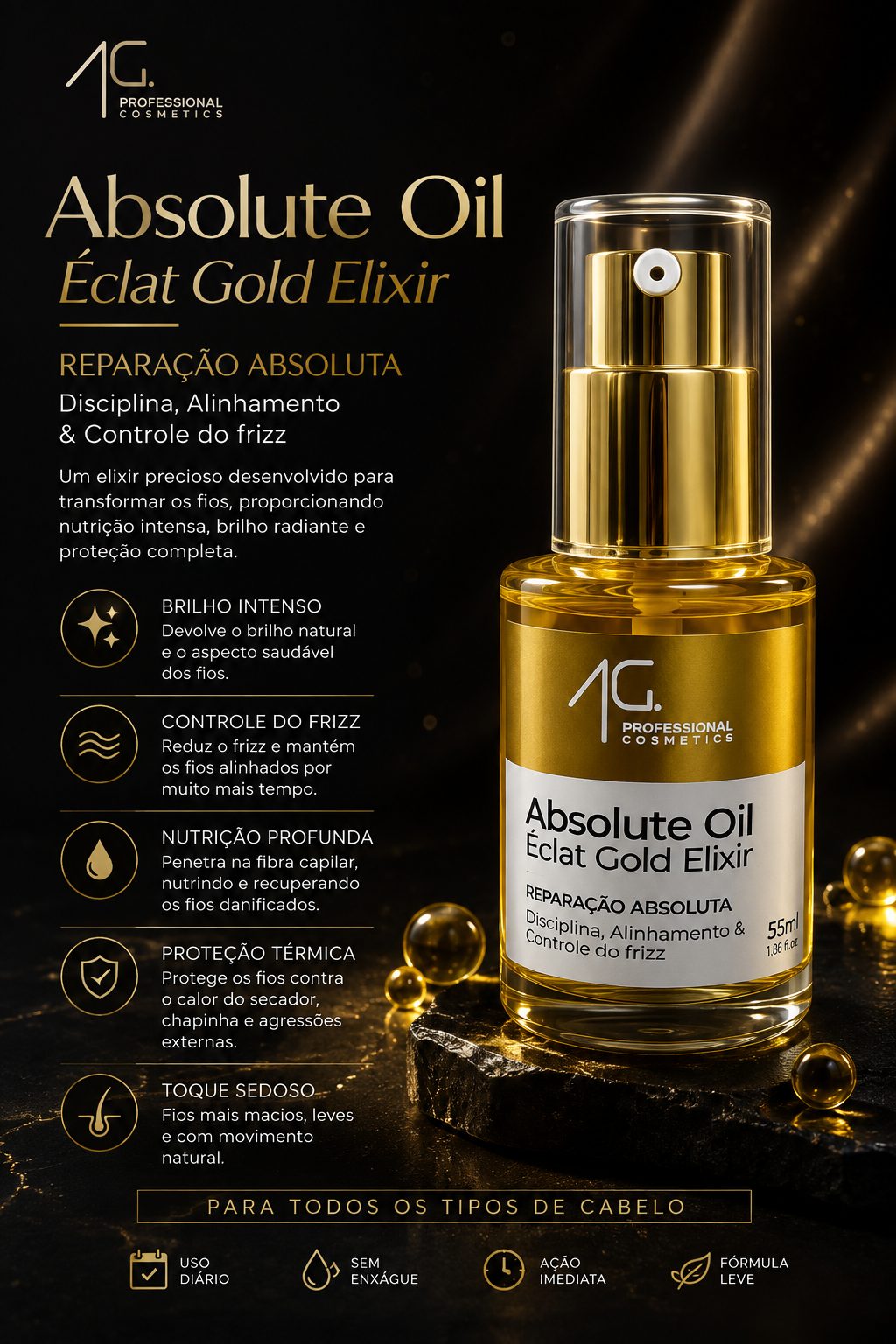 Absolute Oil – Éclat Gold Elixir 30ml