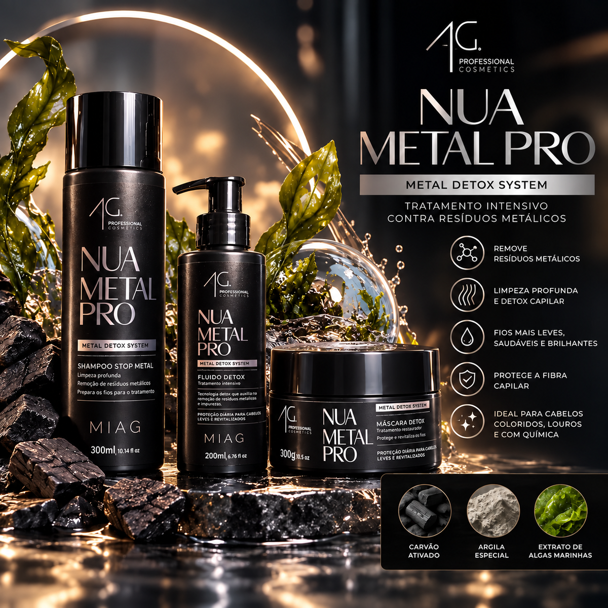 NUA METAL PRO – Kit Metal Detox System